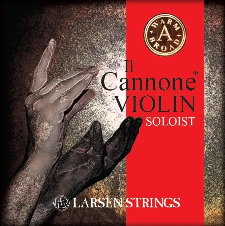 Larsen Il Cannone Violinsaiten-Satz 4/4 Soloist Warm Broad A