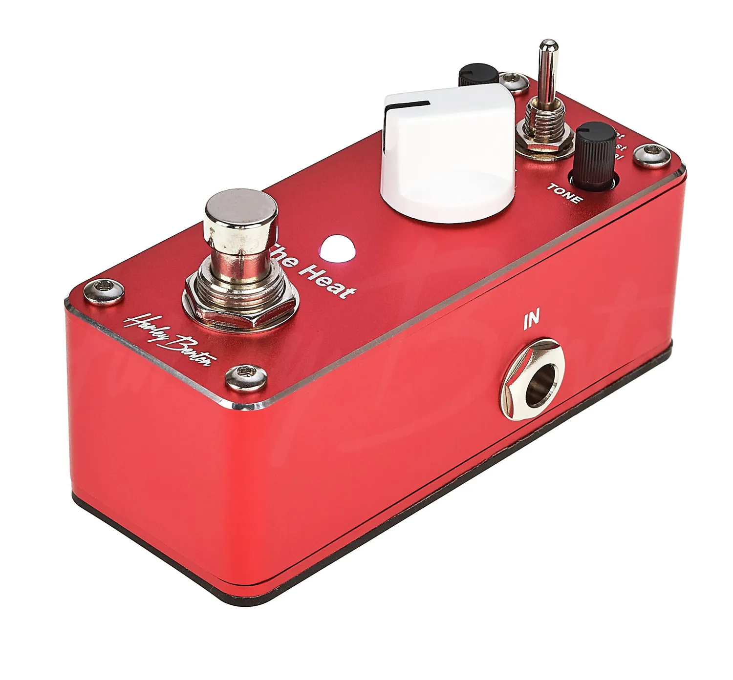 Harley Benton MiniStomp The Heat Effektpedal Röhrensound