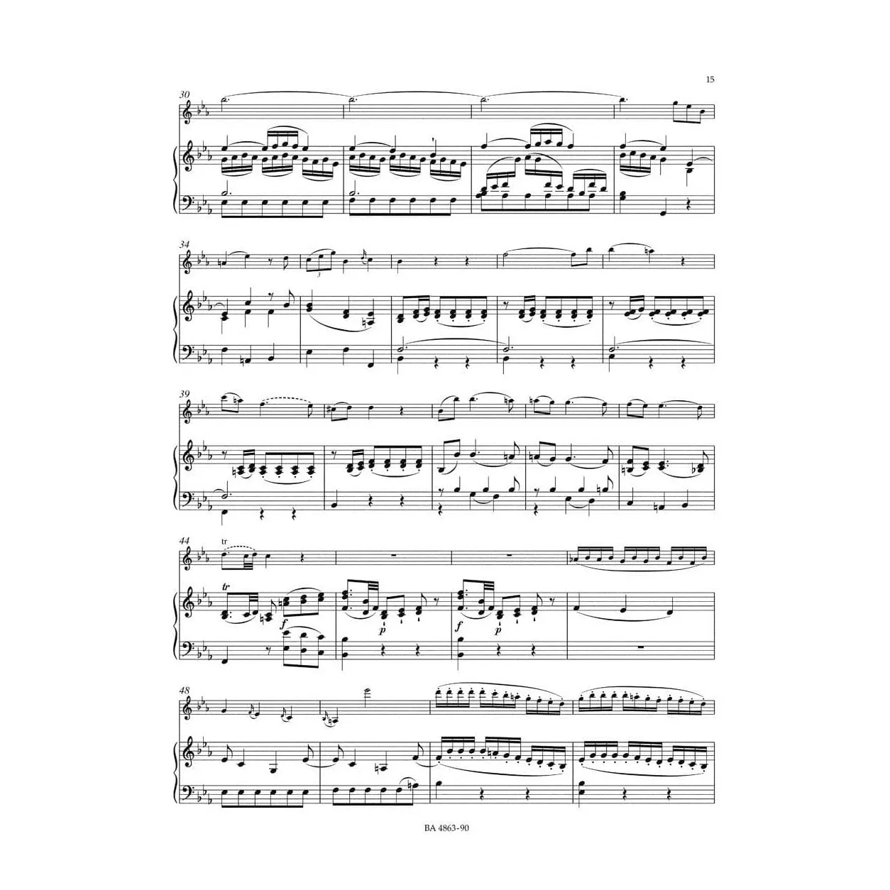 Shar Music Mozart Konzert Nr.1 B-Dur KV 207 Violine Klavier Urtext