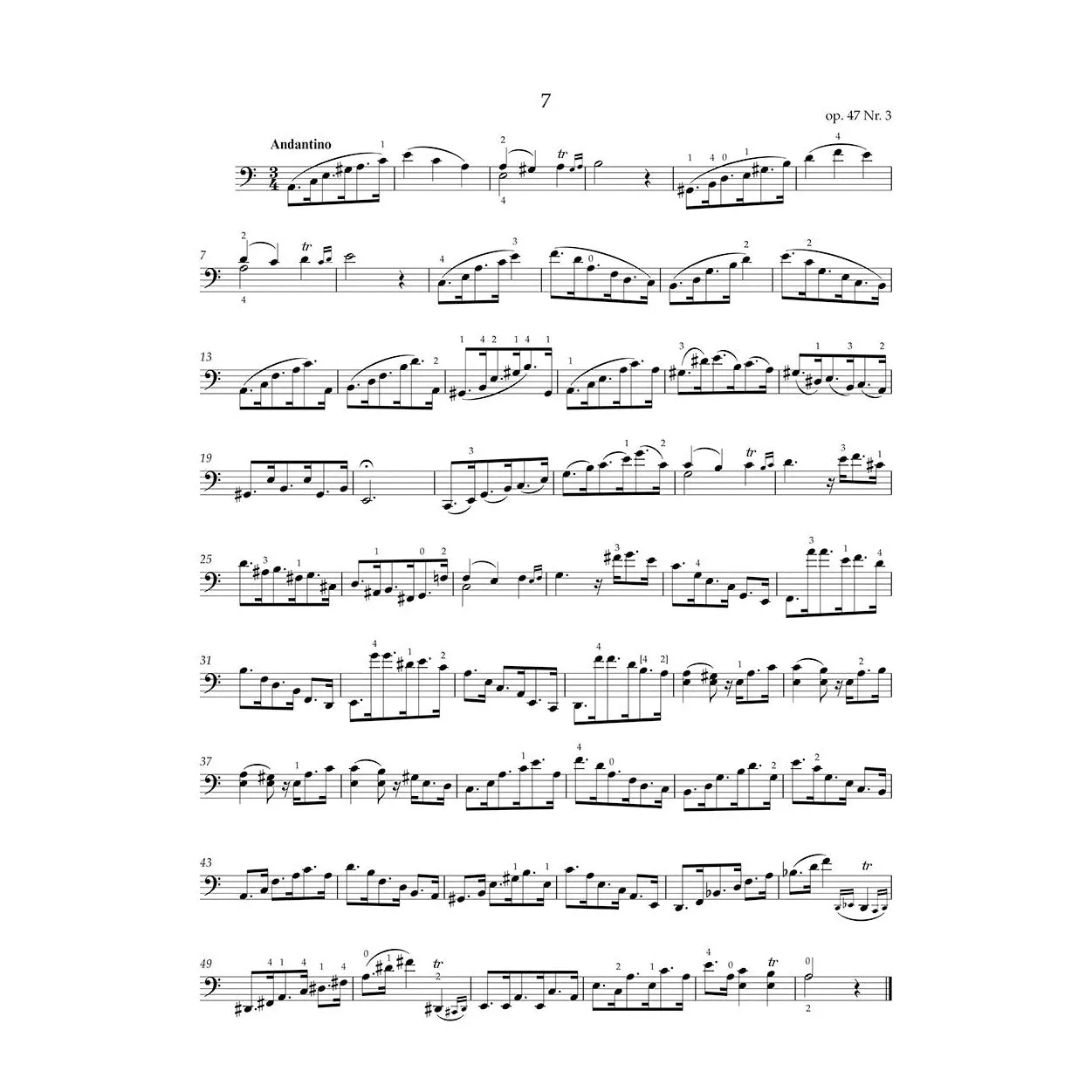 Bärenreiter Dotzauer Etüden Cello Band 1 Urtext