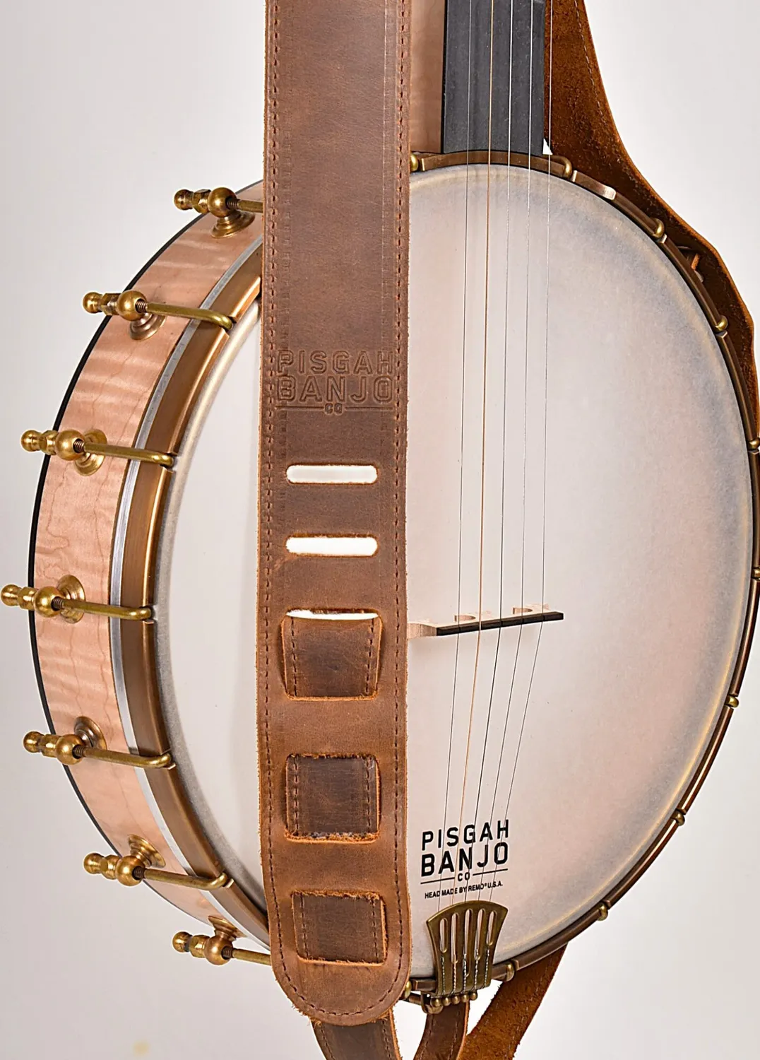 Pisgah Sawyer Strap Banjo Gurt Leder 5 cm Crazyhorse