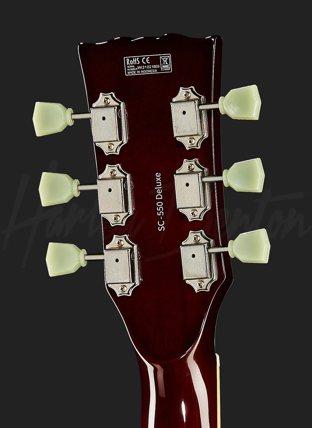 Harley Benton SC-550LH II PAF E-Gitarre Linkshand