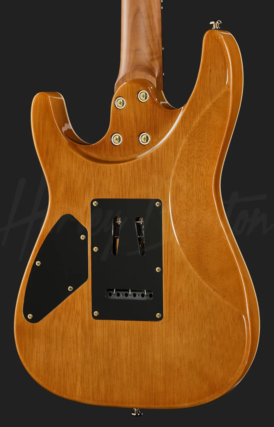 Harley Benton Fusion-IV E-Gitarre Purple Metallic Humbucker