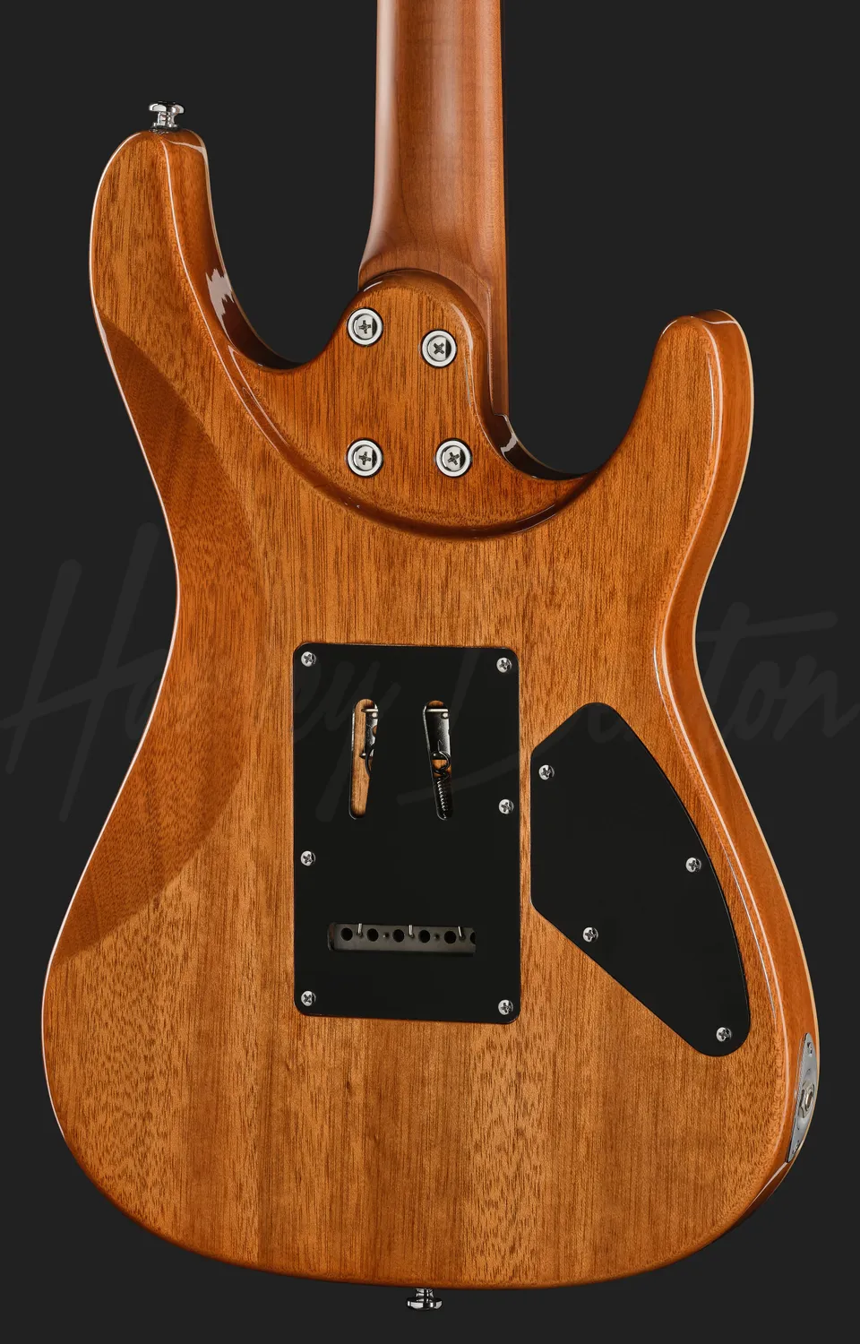 Harley Benton Fusion-IV HSH LH RW E-Gitarre Quilt Raspberry