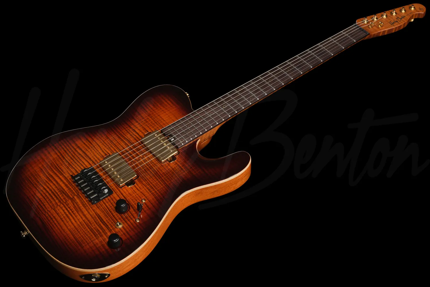 Harley Benton Fusion-T II HH RW HT E-Gitarre FBB Hardtail