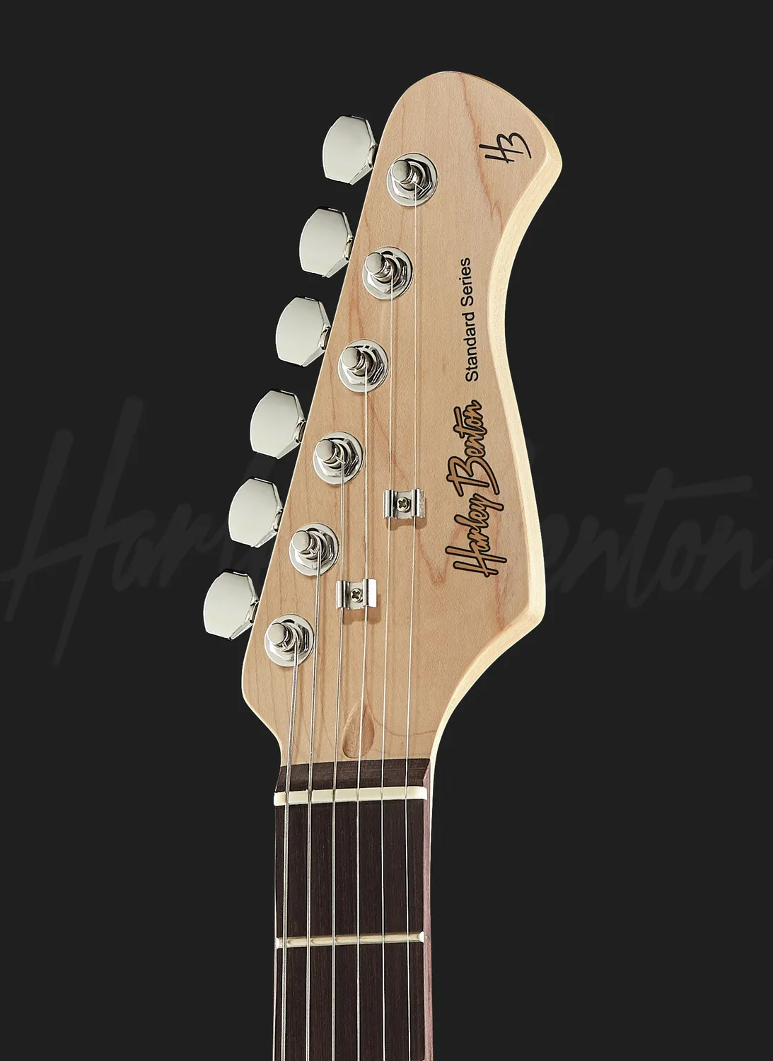 Harley Benton ST-20 BK E-Gitarre Schwarz 3 Singlecoils