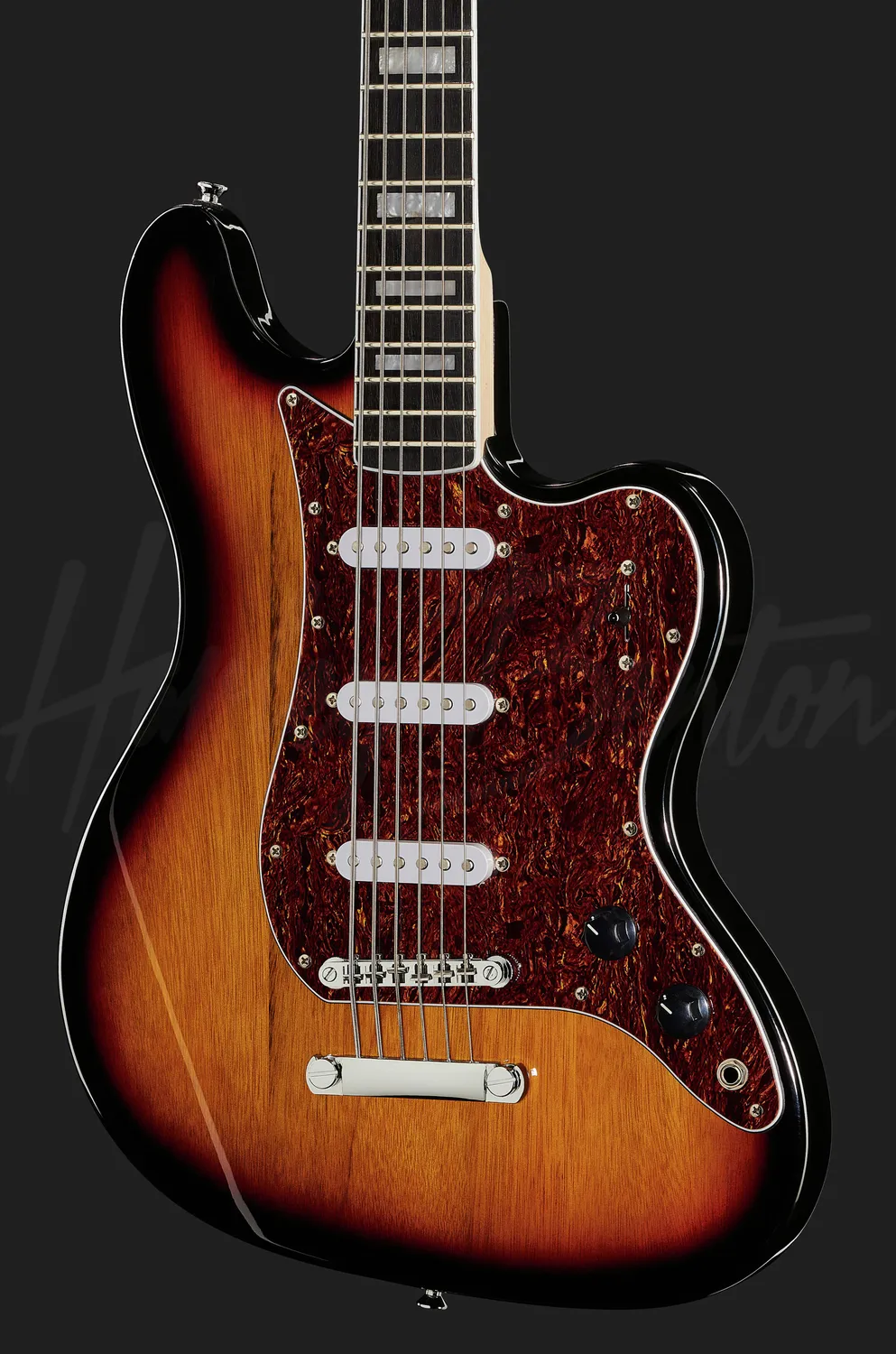 Harley Benton Standard GuitarBass VS E-Gitarre Sunburst Oktav
