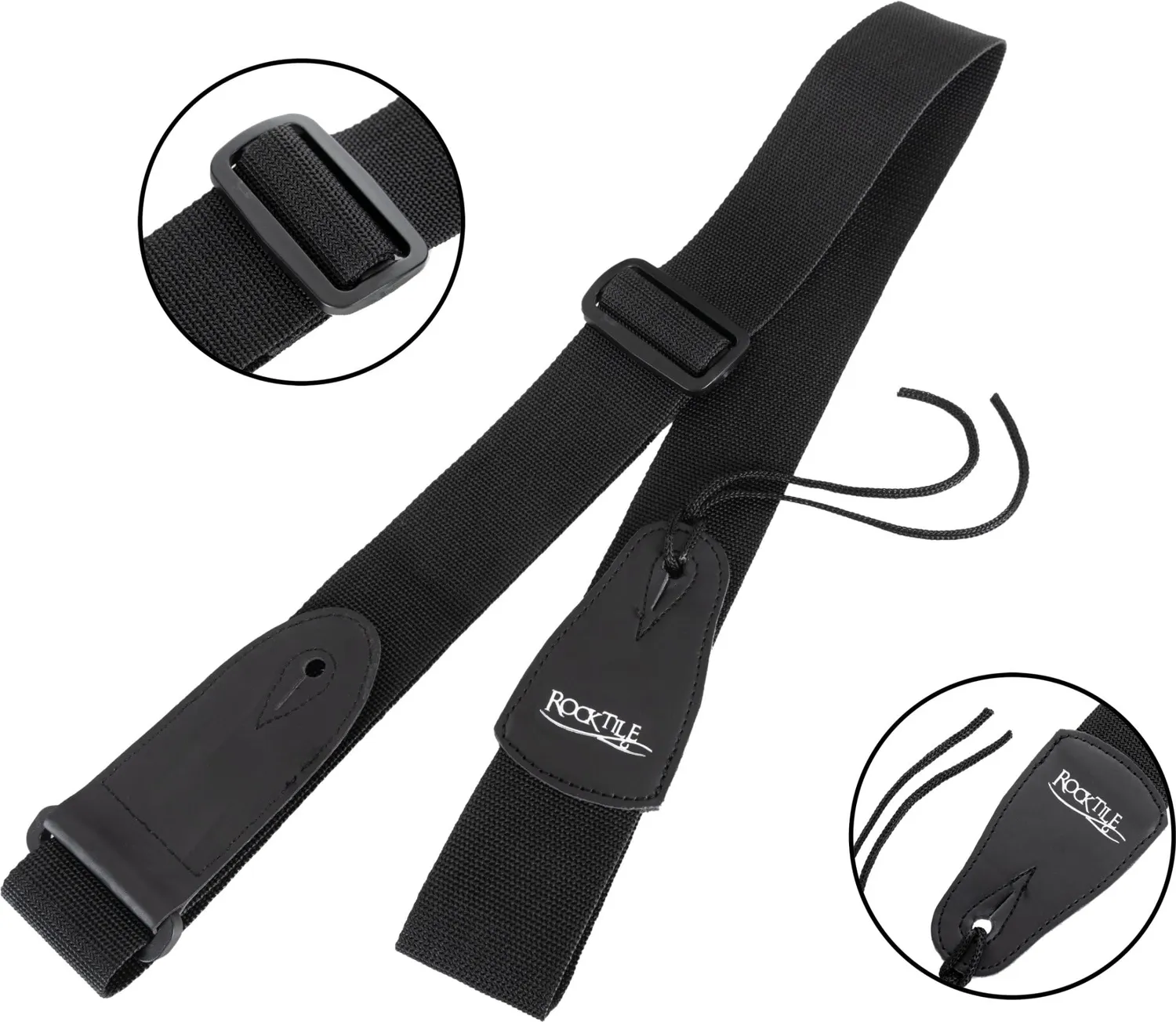 Rocktile L-50B Junior E-Gitarre 3/4 Set schwarz mit Amp