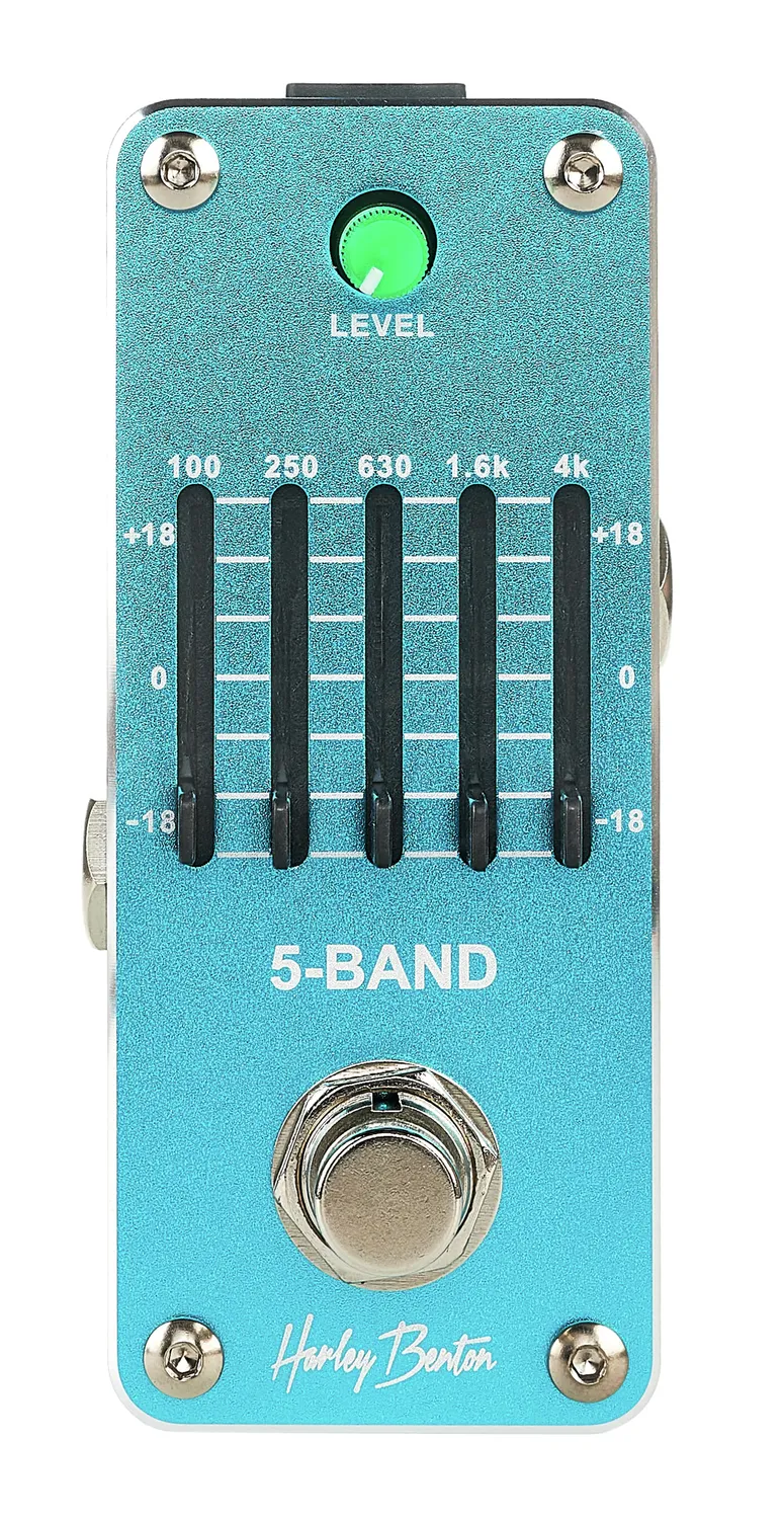 Harley Benton Standard Series MiniStomp 5-Band Equalizer