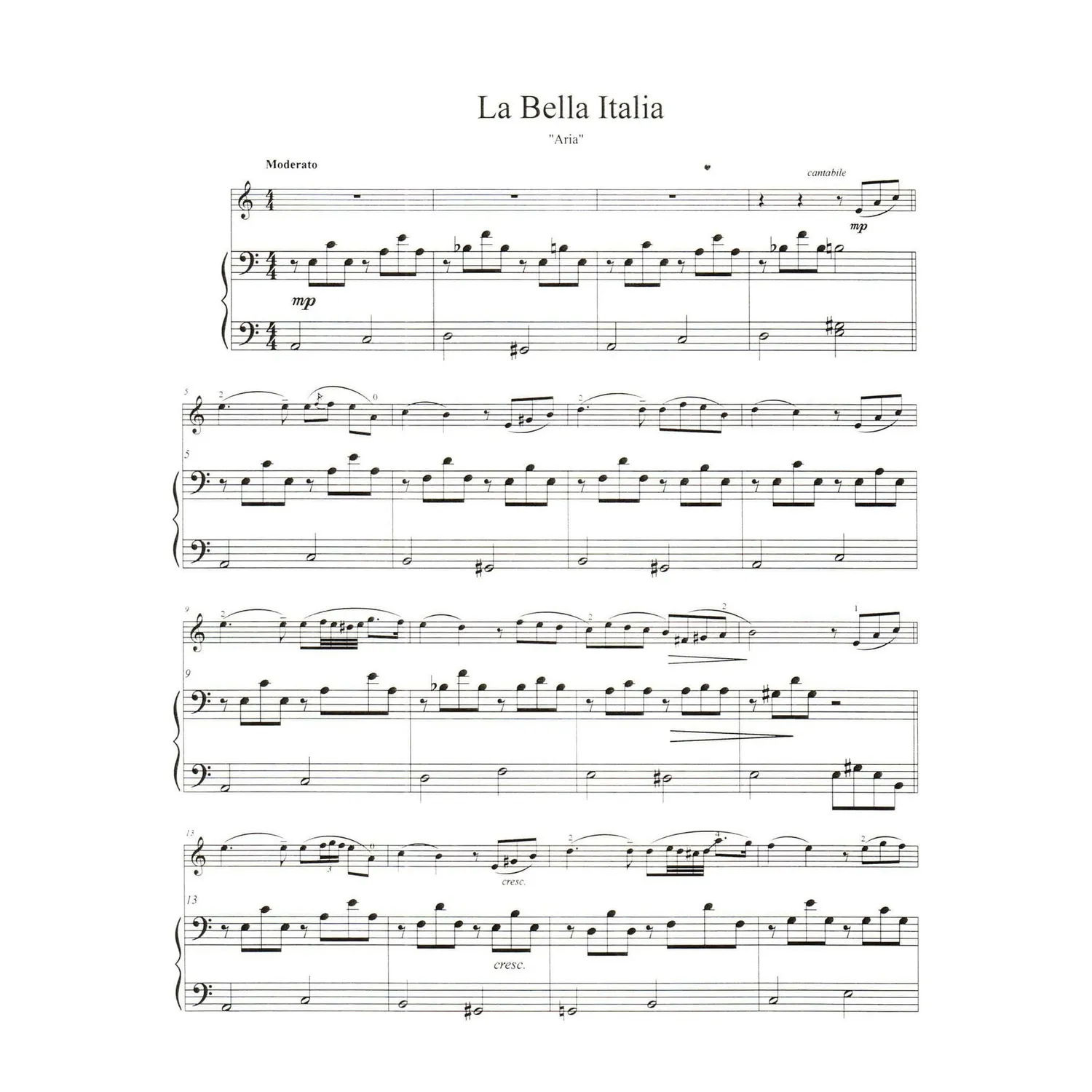 Shar Music Khanagov La Bella Italia Noten Violine Klavier