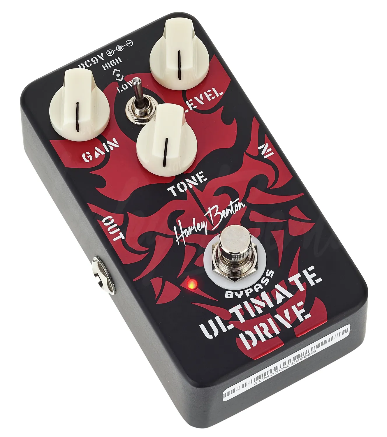 Harley Benton Ultimate Drive Overdrive-Pedal Gain-Sound