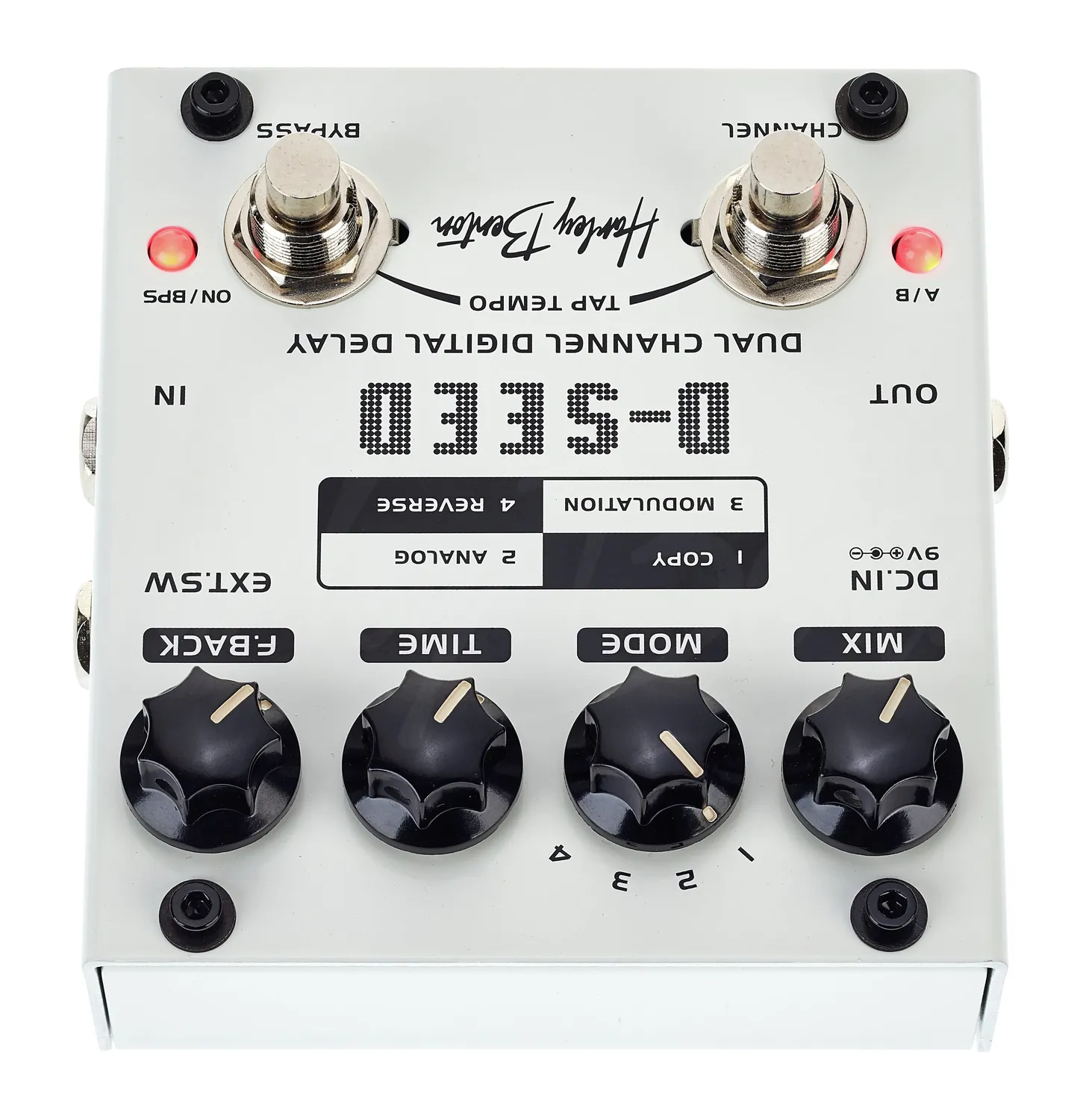 Harley Benton Standard D-SEED Delay Effektpedal digital