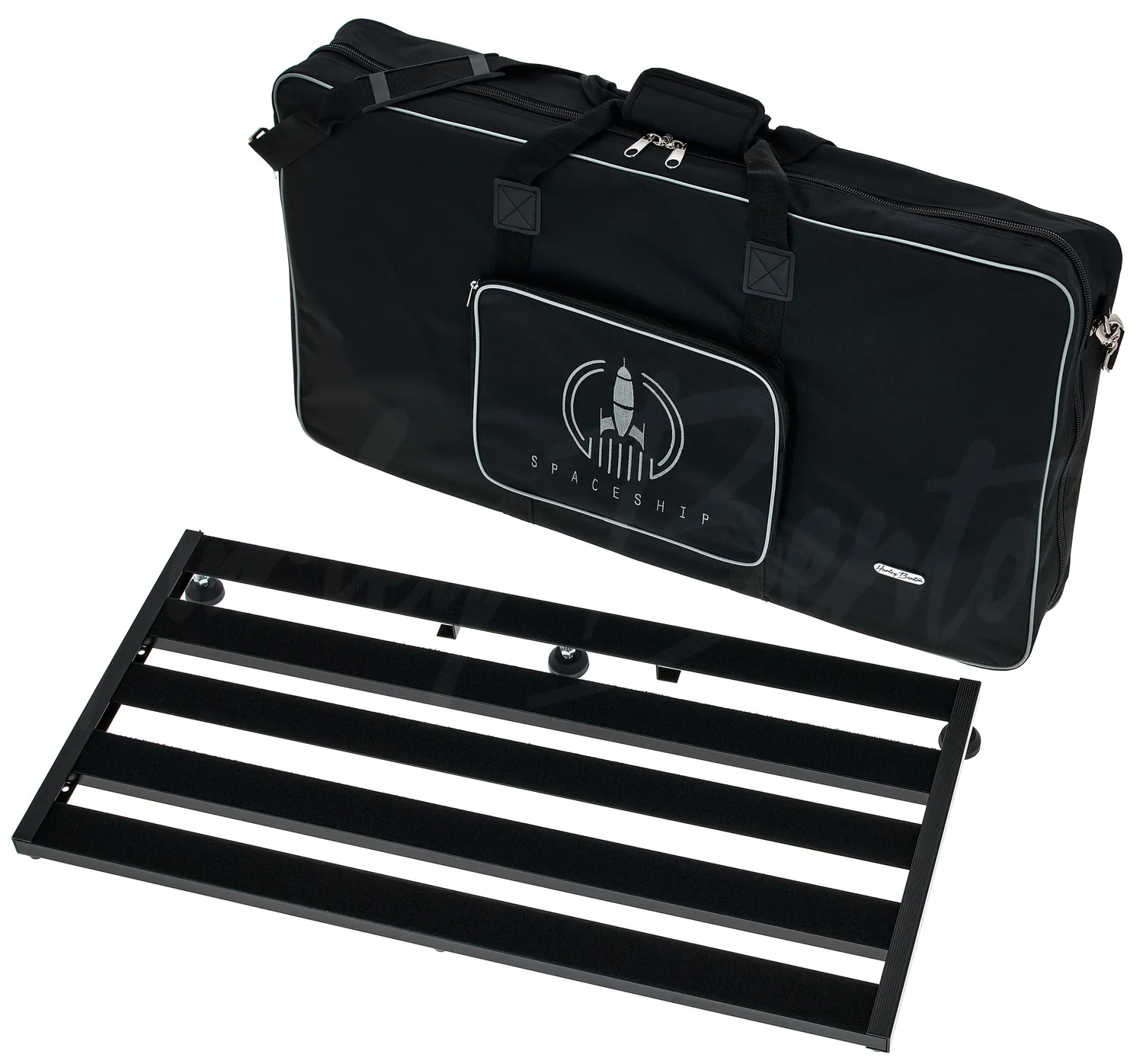 Harley Benton SpaceShip 80 Pedalboard mit Gigbag Alu