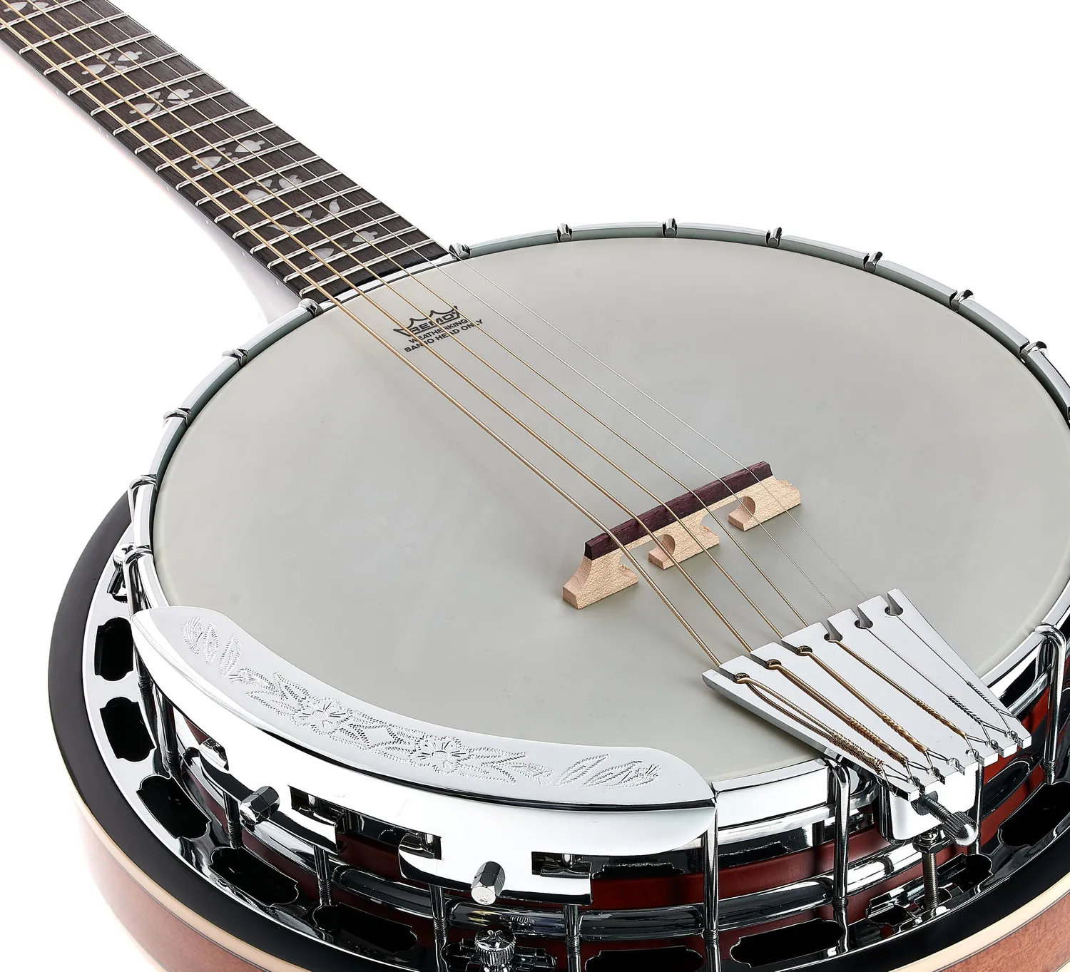Harley Benton Bluegrass BJ-65Pro Gitarren-Banjo 6-saitig