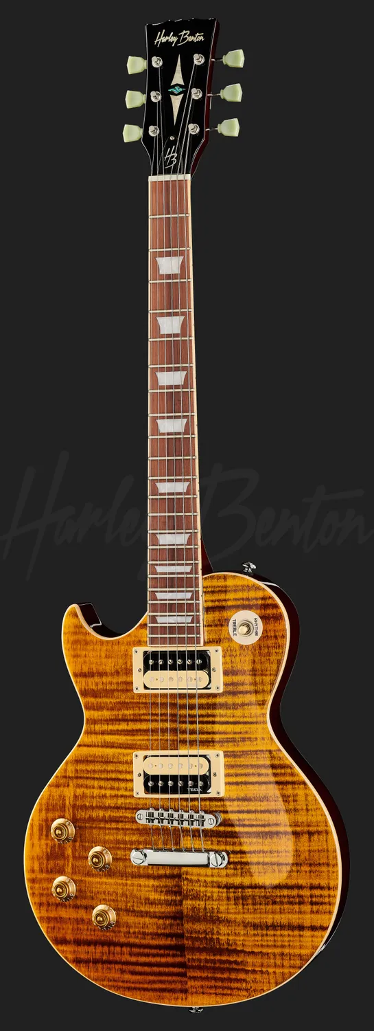 Harley Benton SC-550LH II PAF E-Gitarre Linkshand