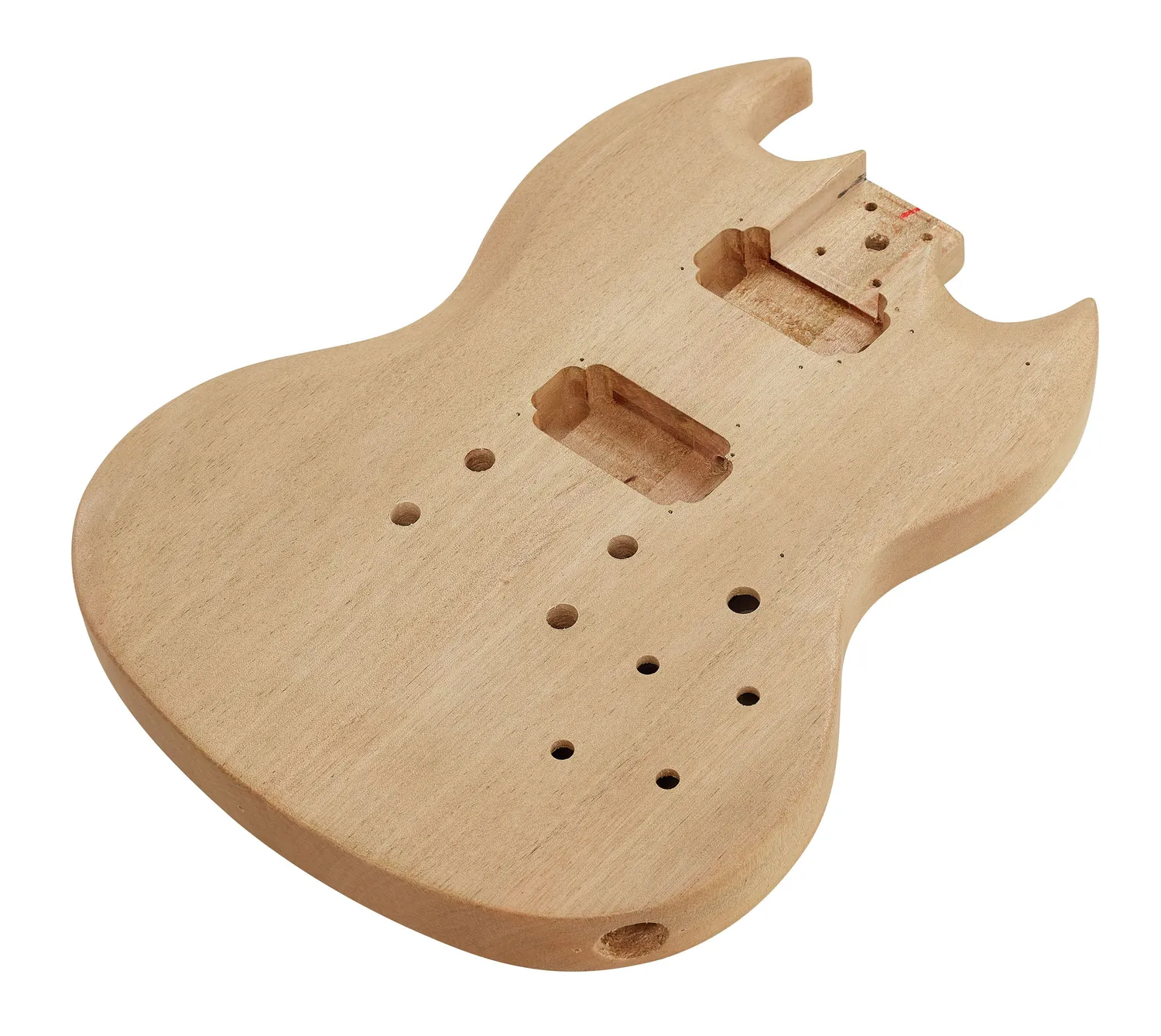 Harley Benton DIY Kit DC E-Gitarren-Bausatz Double-Cut