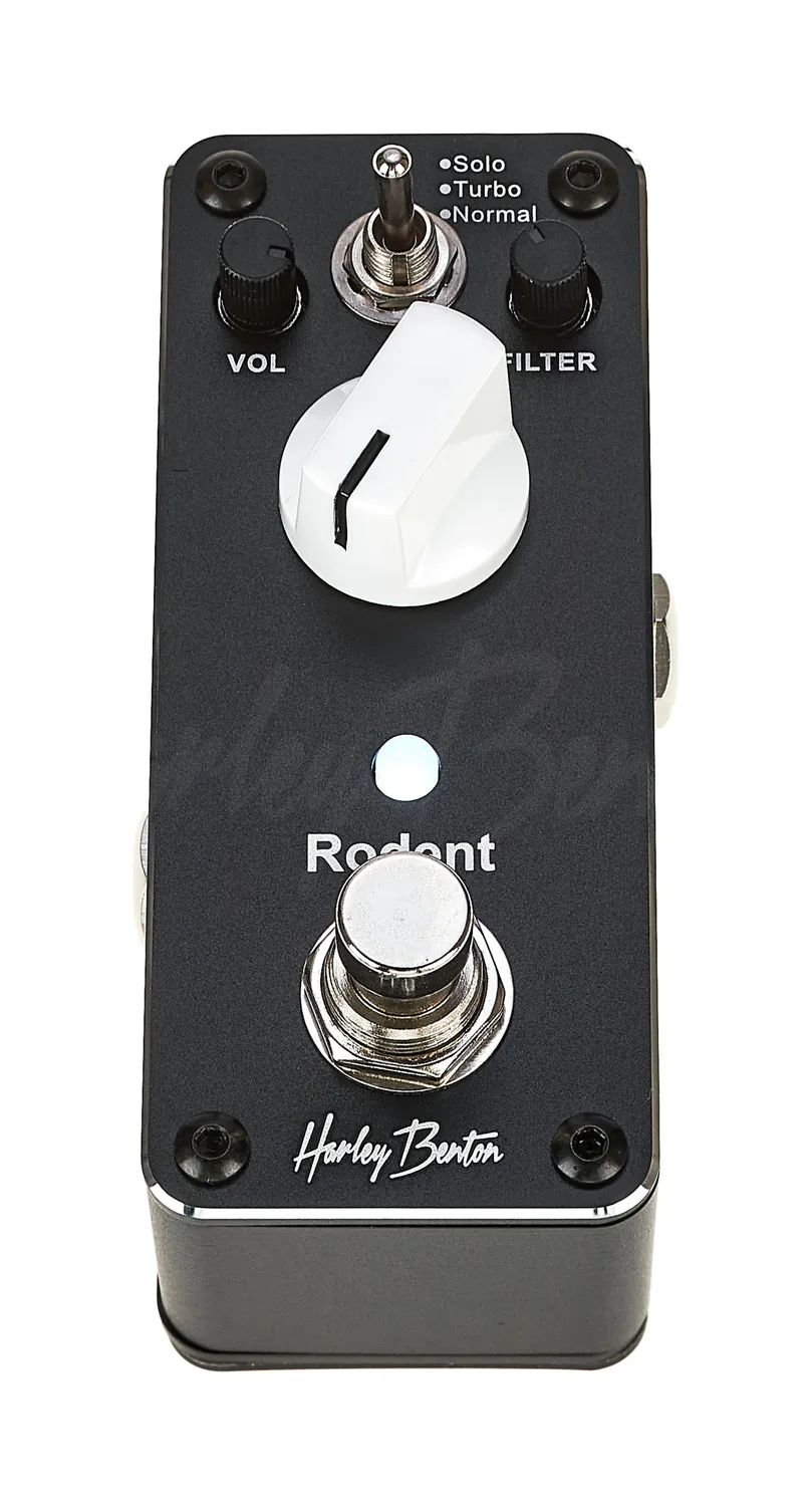 Harley Benton Standard MiniStomp Rodent Distortion-Pedal