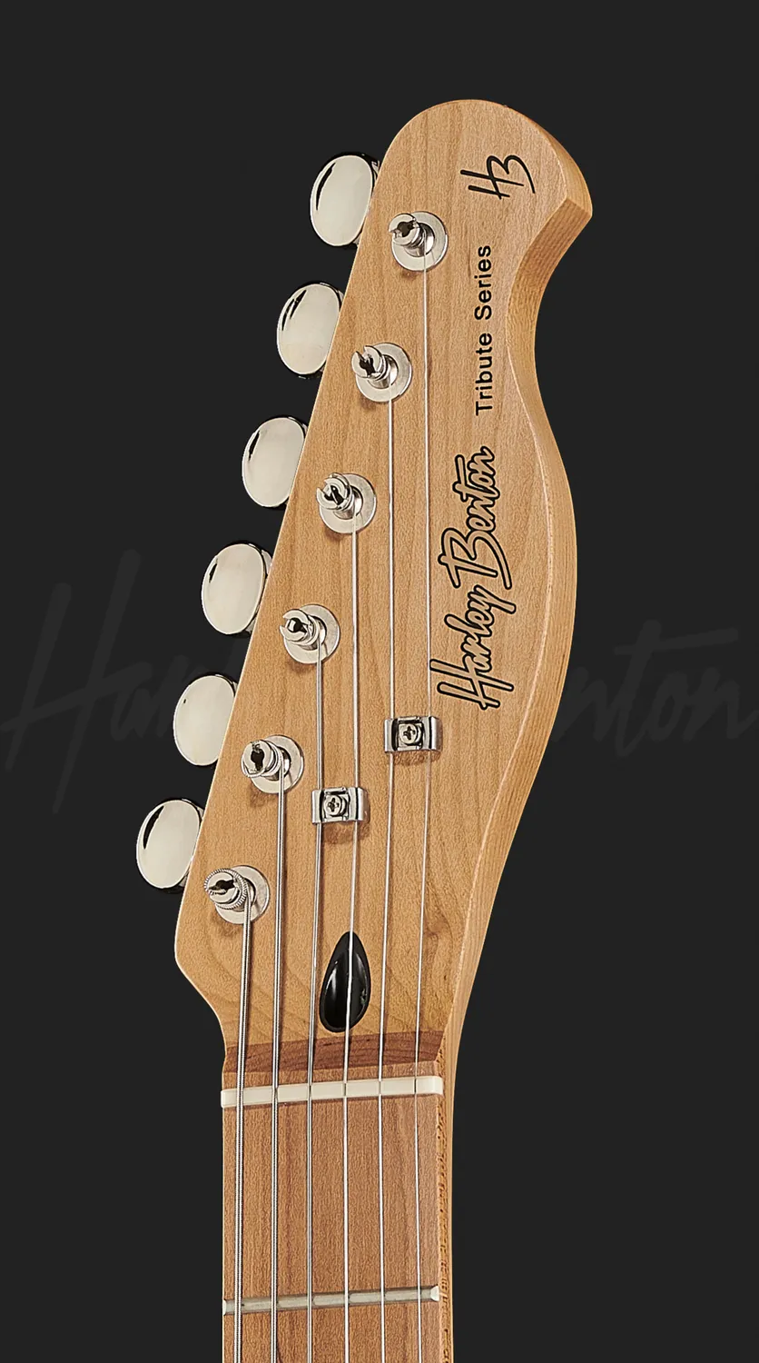Harley Benton TE-53KR BL E-Gitarre Esche Humbucker
