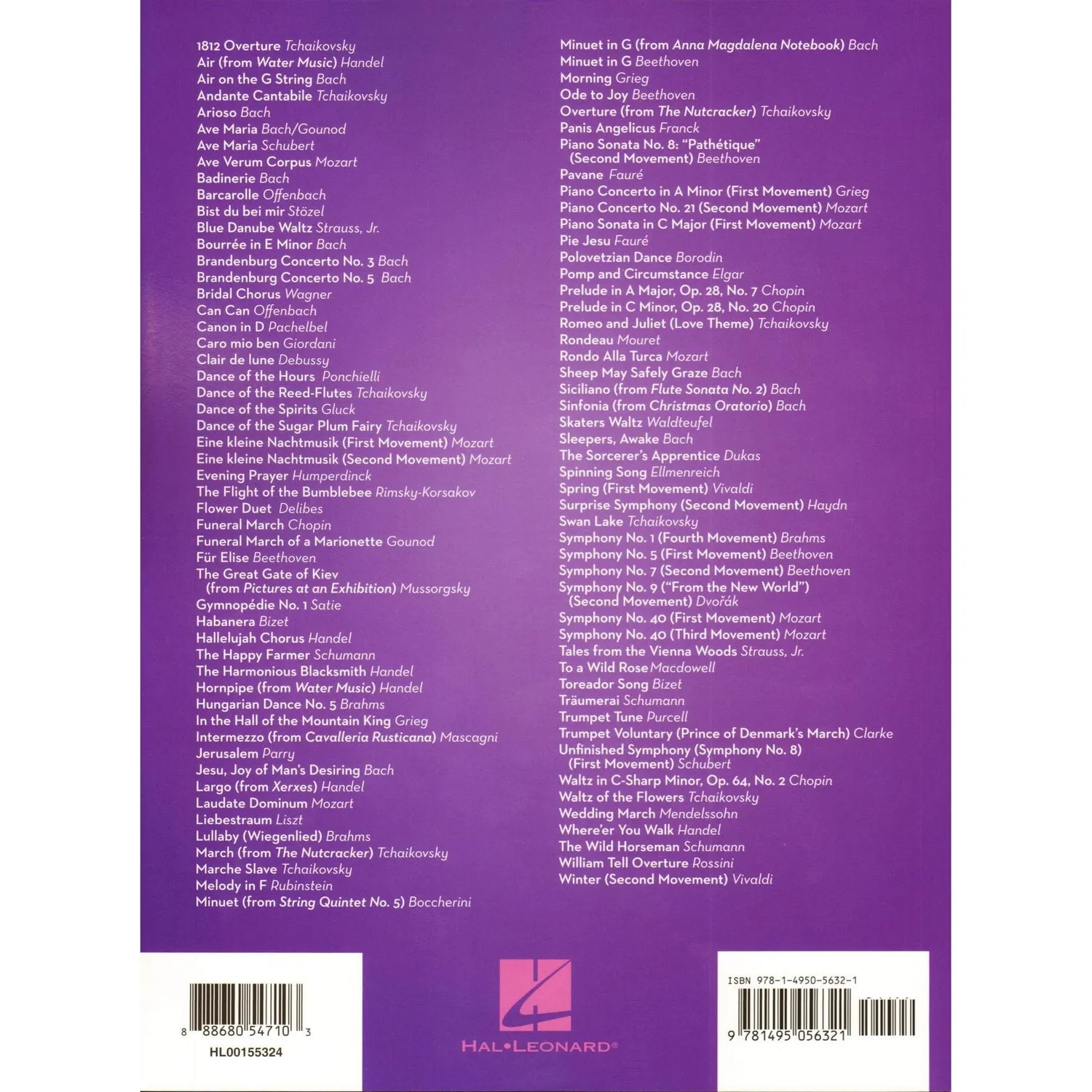 Shar Music 101 Classical Themes Bratschennoten Melodien