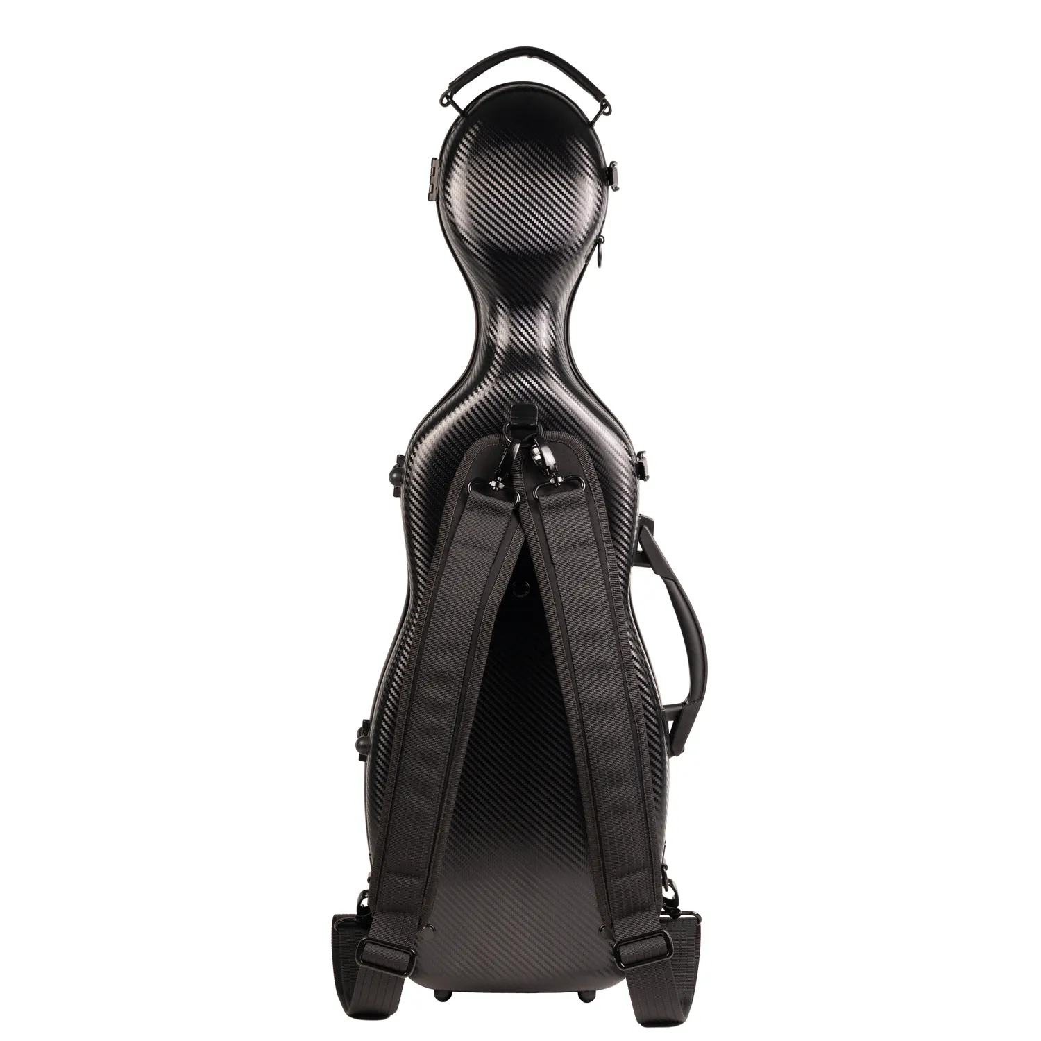 Super Light Compact Geigenkasten 4/4 Black Weave 2,5 kg