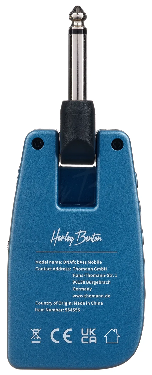Harley Benton Standard DNAfx Bass Mobile Multieffekt