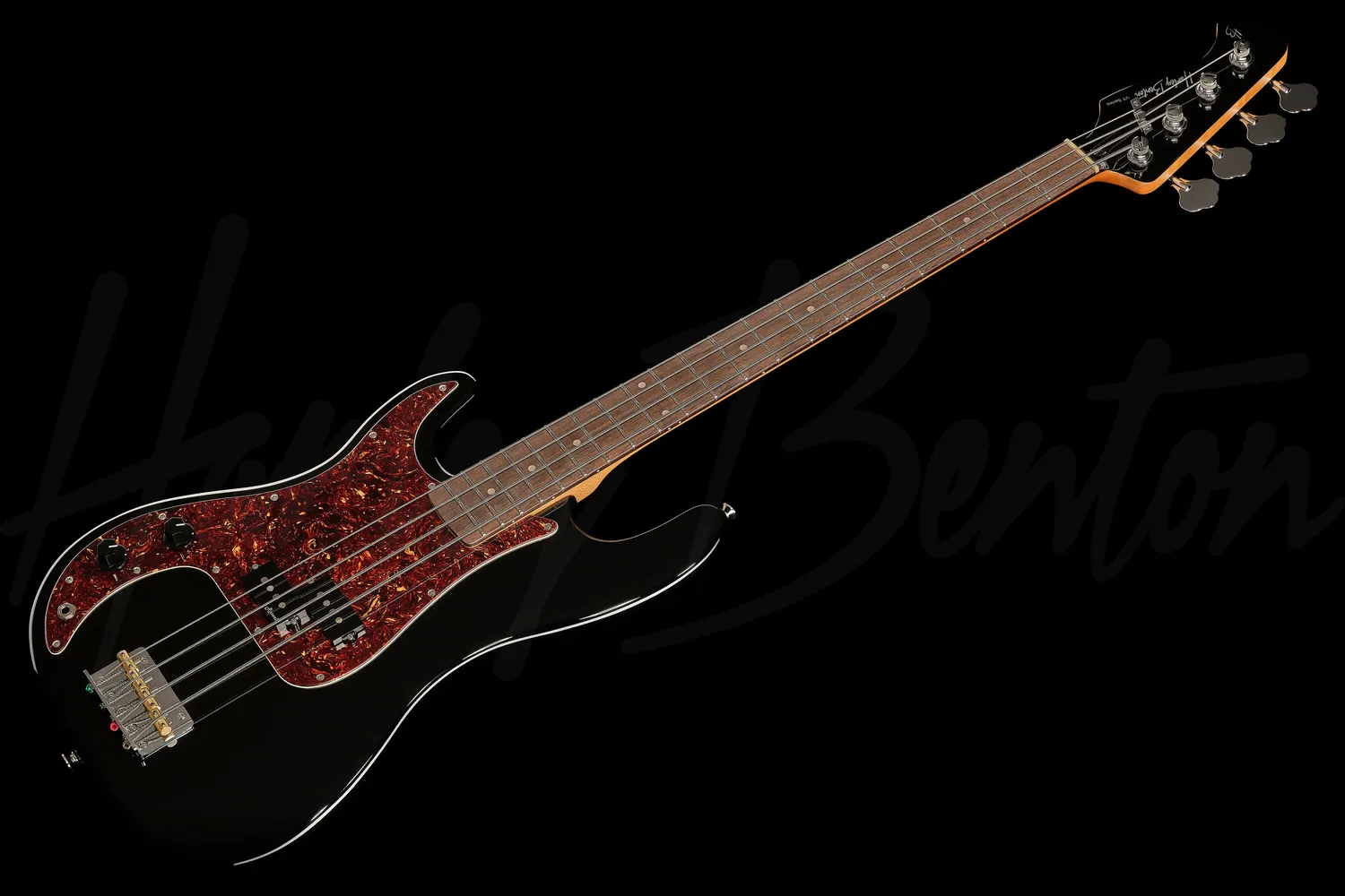 Harley Benton PB-62CC LH E-Bass schwarz Linkshänder