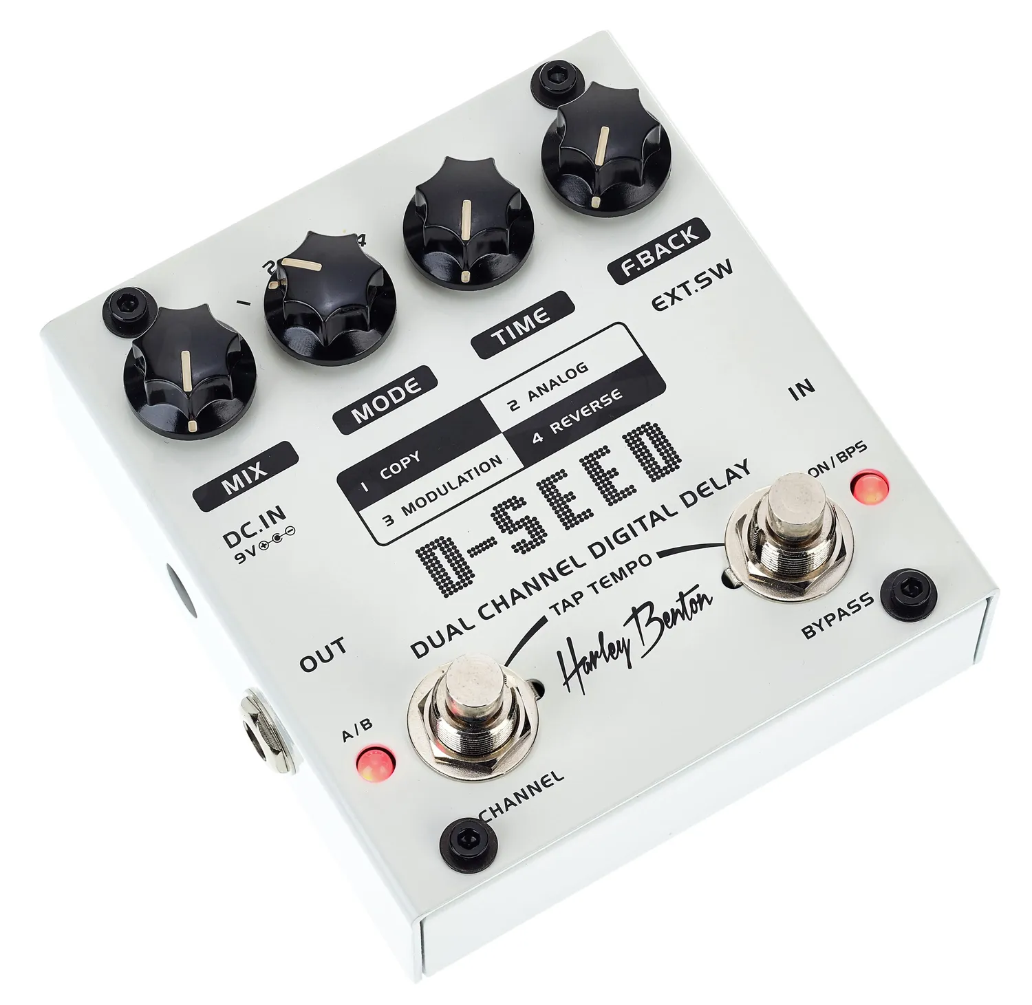 Harley Benton Standard D-SEED Delay Effektpedal digital
