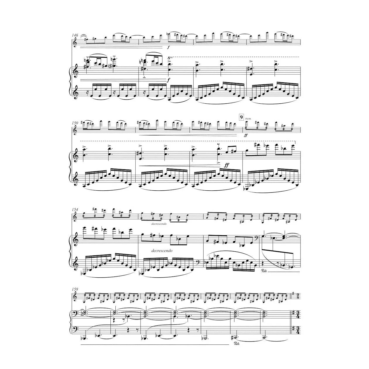 Shar Music Ravel Berceuse Fauré M 74 Noten Violine Klavier Urtext