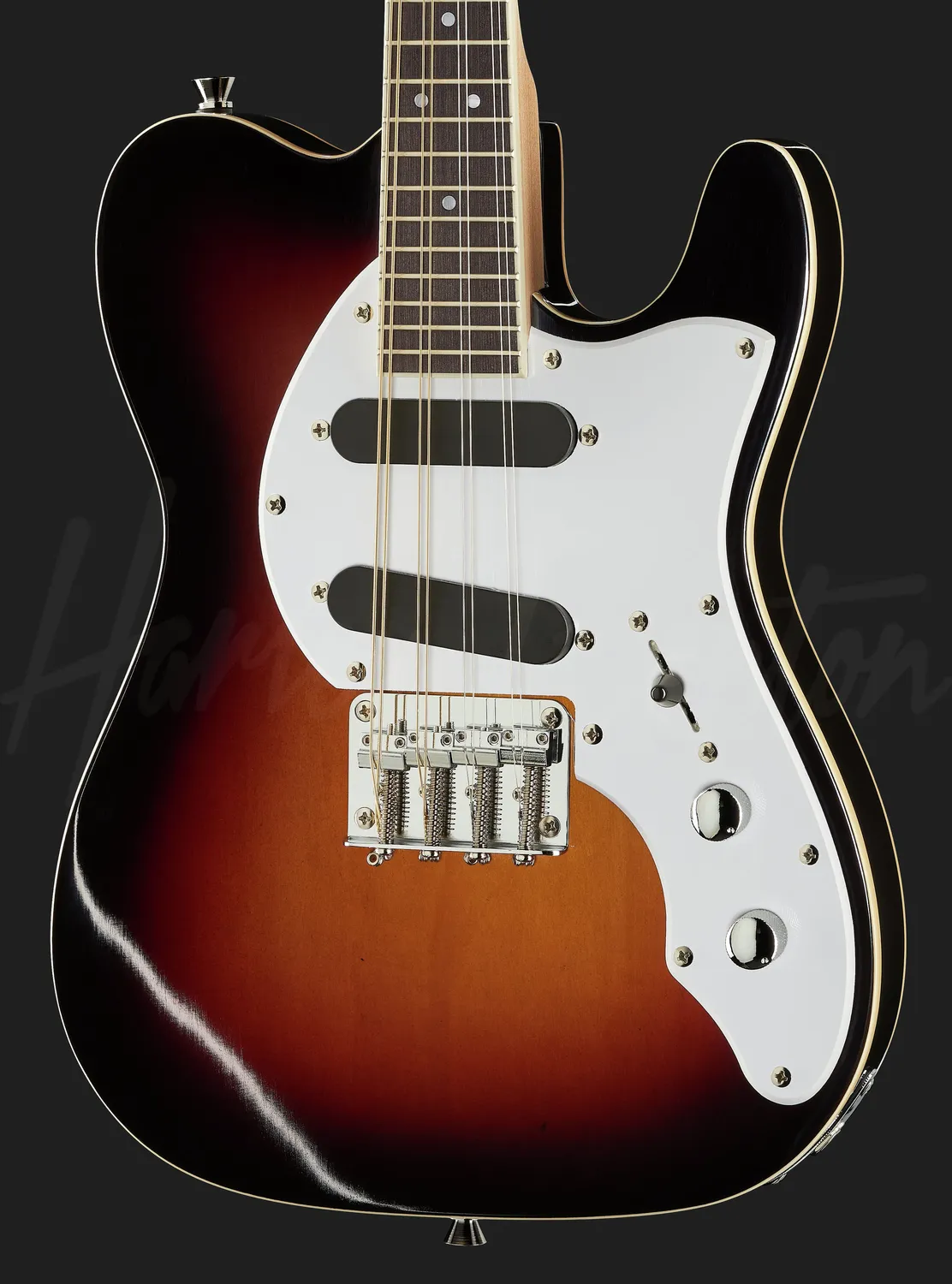 Harley Benton MA-500 VS E-Ukulele Sunburst Singlecoil