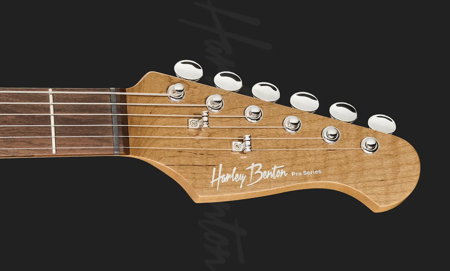 Harley Benton ST-Modern Plus HSS E-Gitarre schwarz