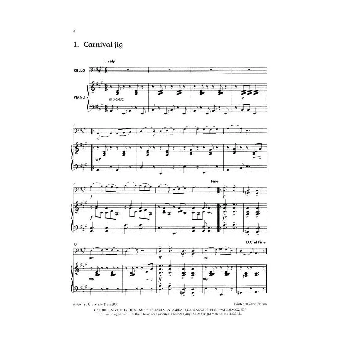 Blackwell Cello Time Klavierbegleitung Noten mit CD