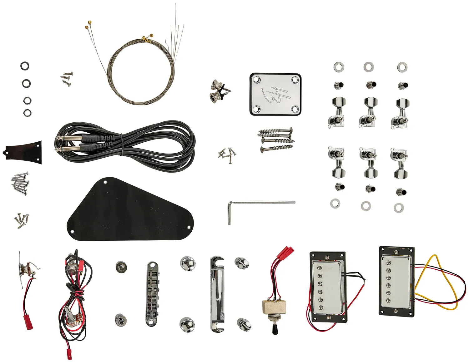 Harley Benton DIY Guitar Kit Square E-Gitarren-Bausatz