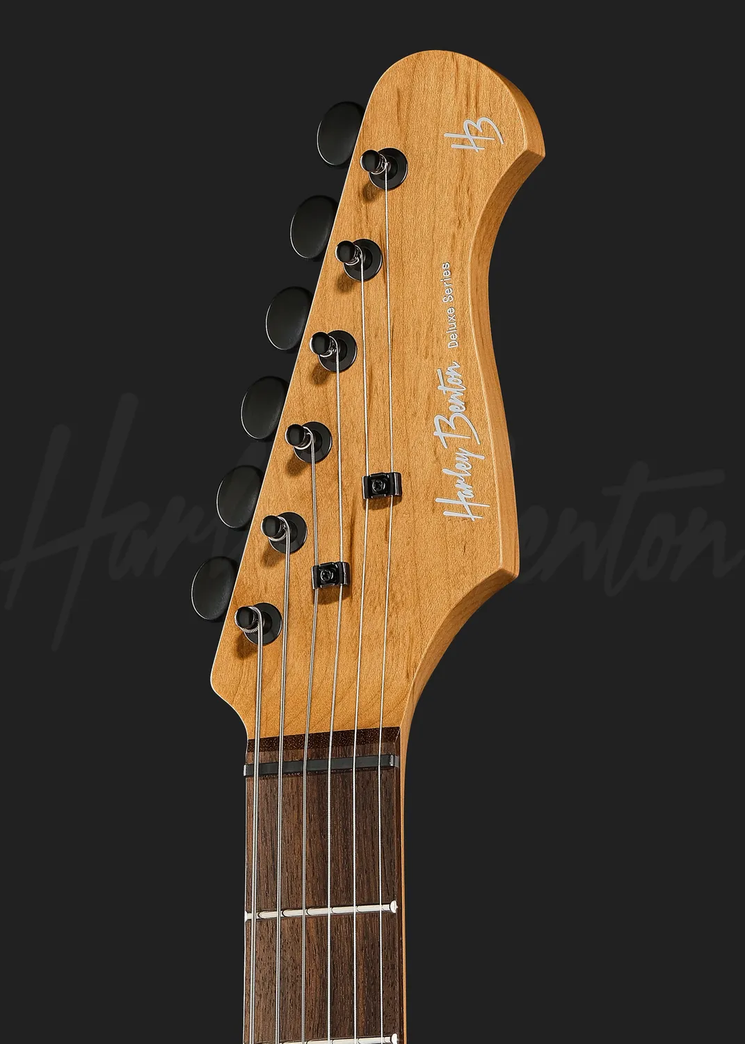 Harley Benton ST-Modern HH E-Gitarre tangerine metallic