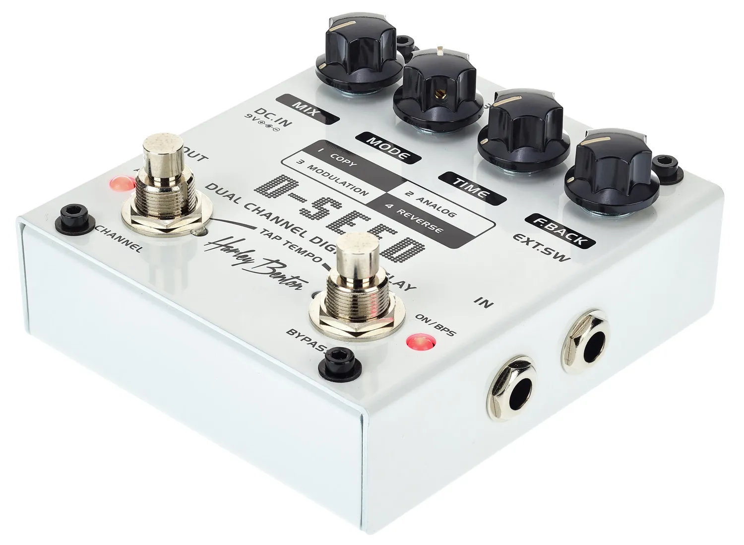Harley Benton Standard D-SEED Delay Effektpedal digital
