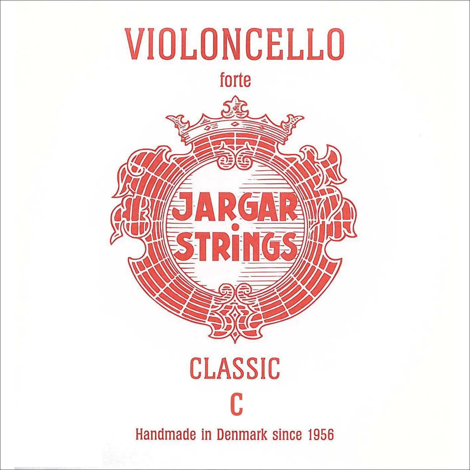 Jargar Classic Cellosaite C 4/4 Medium Silber umsponnen