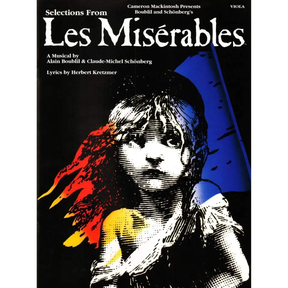 Hal Leonard Les Misérables Bratschenoten Viola 13 Songs