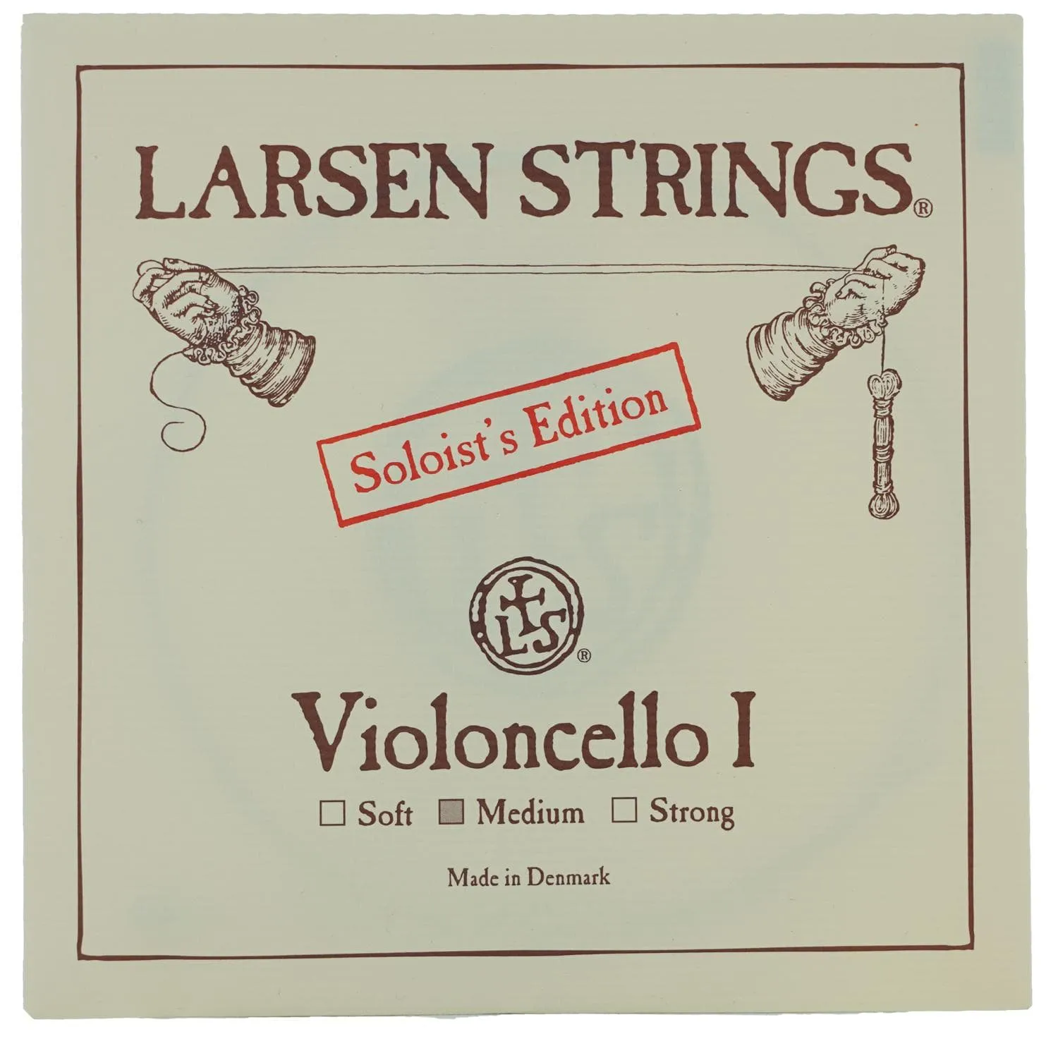 Larsen Soloist Cello A-Saite 4/4 Legierung fokussiert
