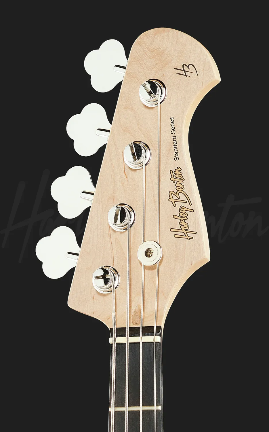 Harley Benton JB-20 MB E-Bass Blau Metallic