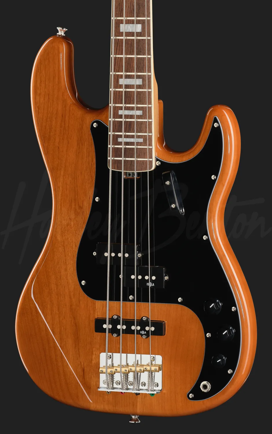 Harley Benton MV-4PJ E-Bass Natural PJ-Bestückung