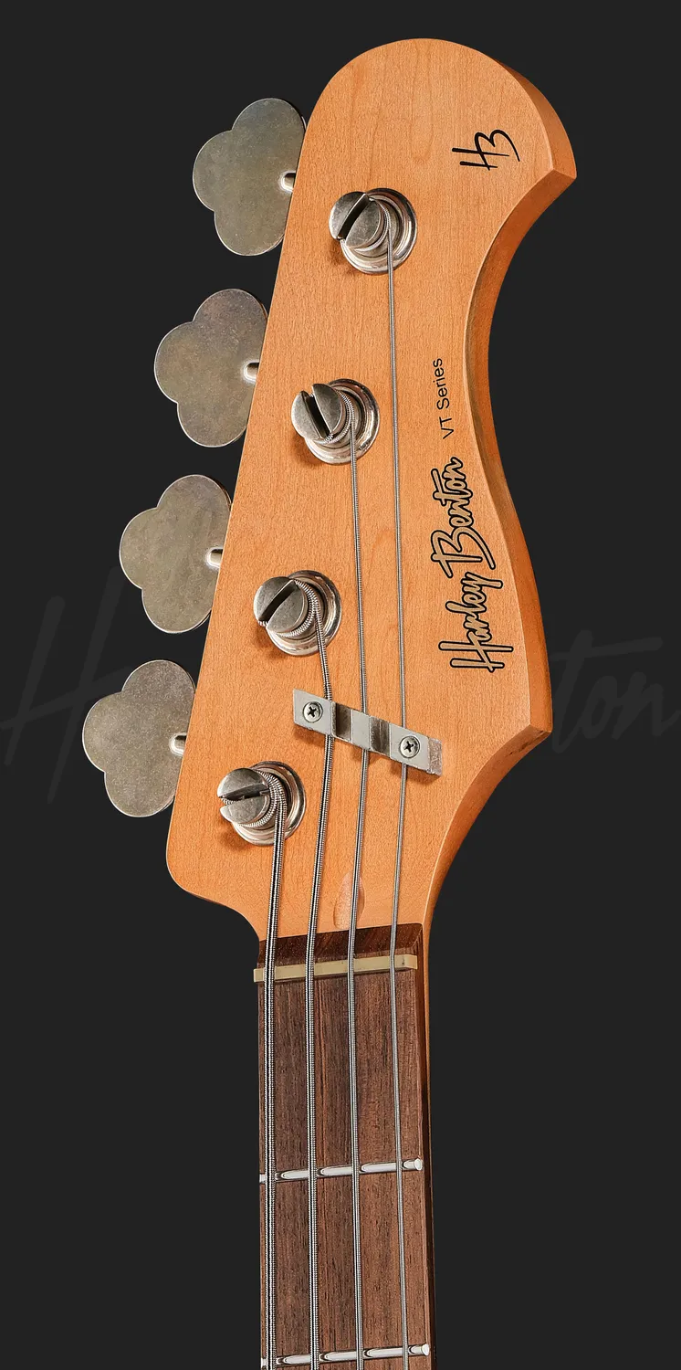 Harley Benton PB-62LA E-Bass Aged Olympic White Precision