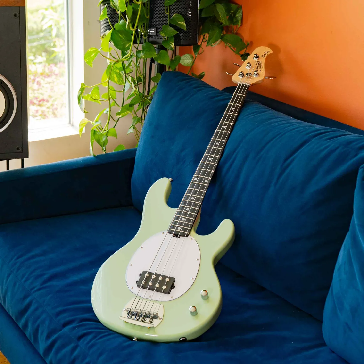 Sterling Intro StingRay E-Bass Misty Green passiv