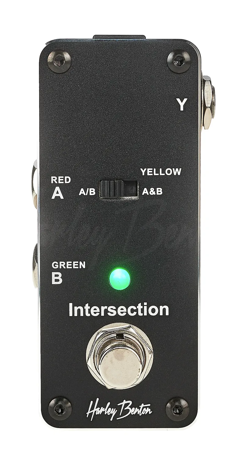 Harley Benton Standard MiniStomp Intersection ABY-Switcher Pedal