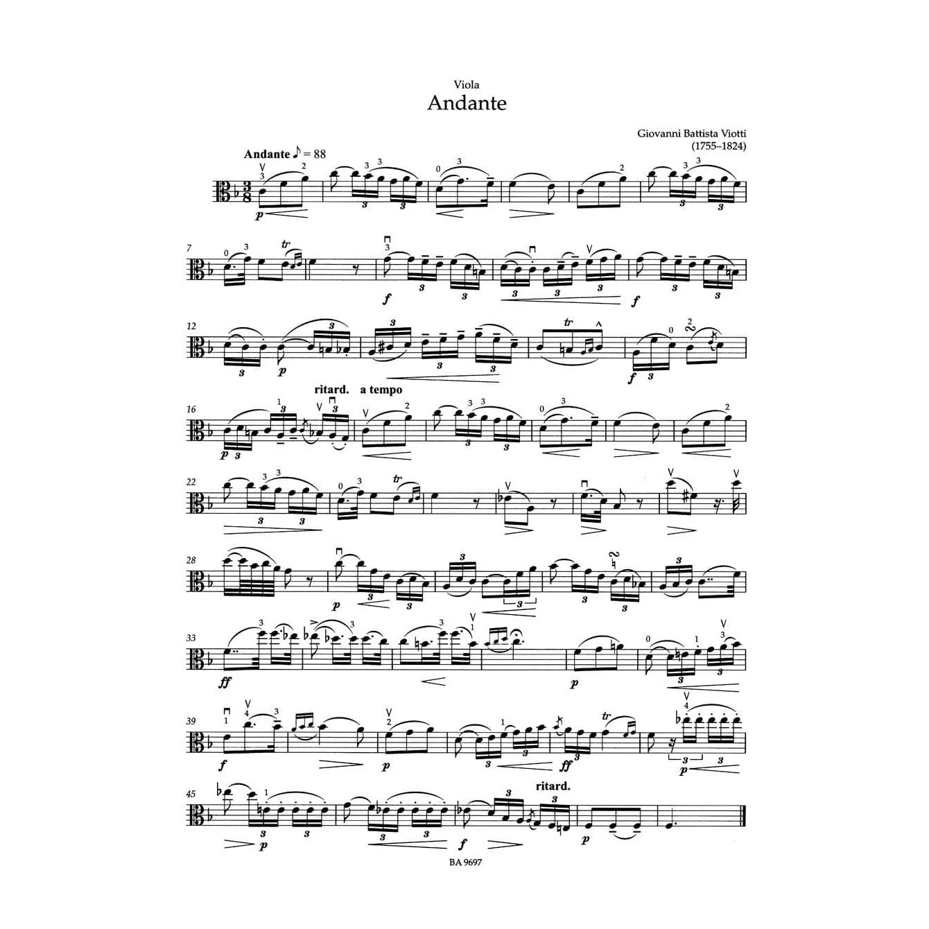 Bärenreiter Sassmannshaus Konzertstücke Viola Klavier
