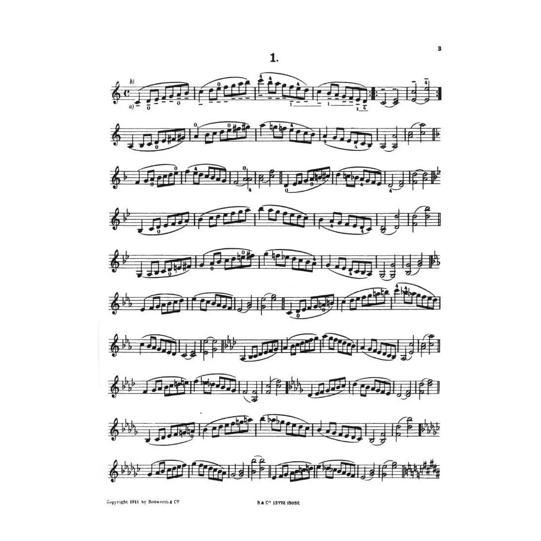 Shar Music Sevcik Tonleitern Arpeggien Violinenoten Bosworth