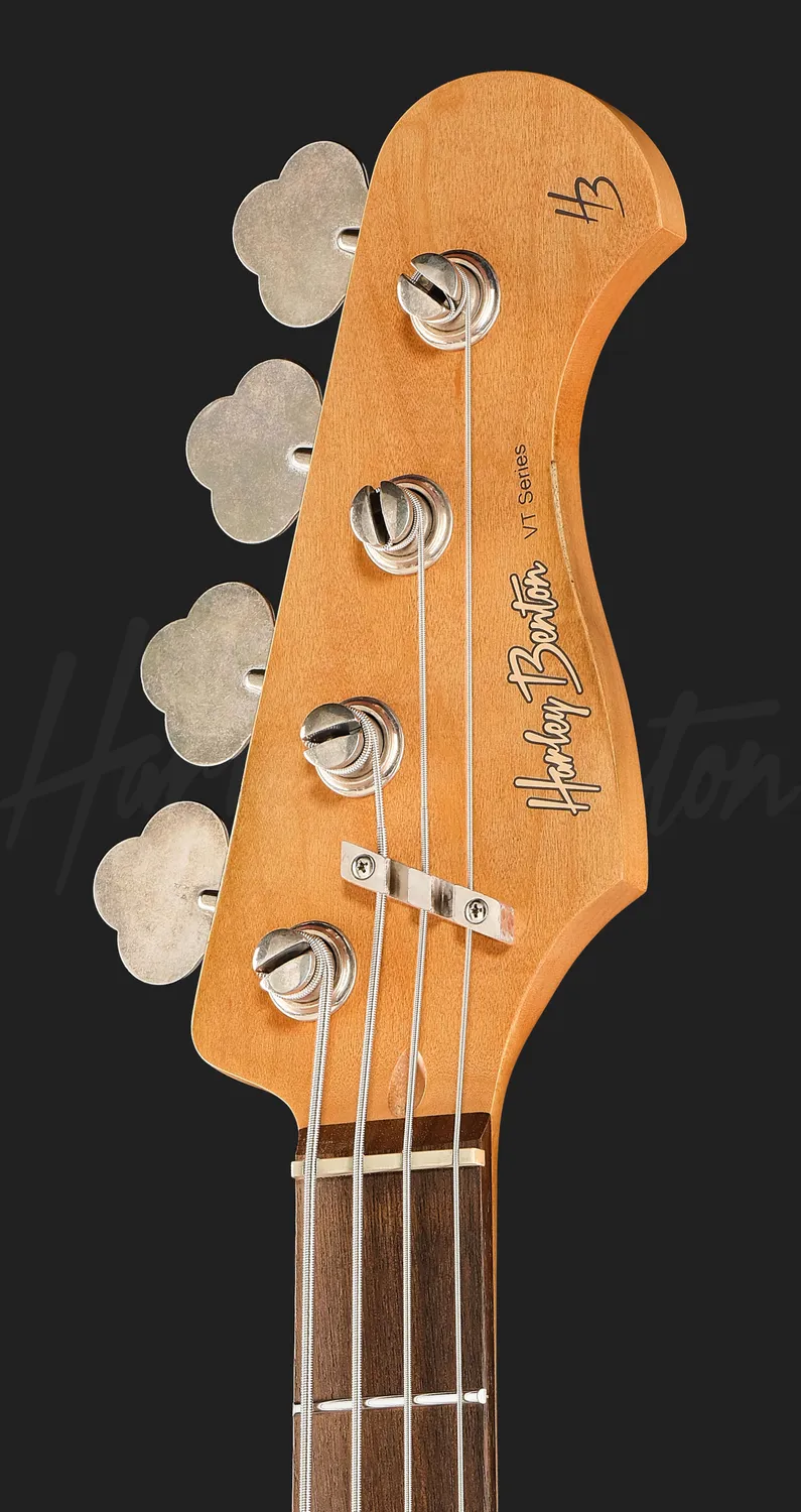 Harley Benton Aged PB-62LA BK E-Bass Light Aged Black