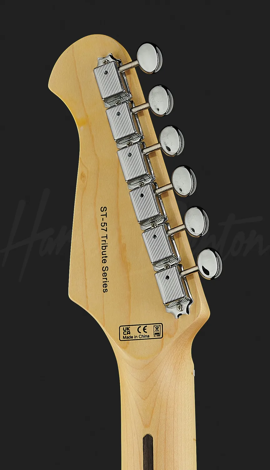 Harley Benton Classic ST-57DG Black E-Gitarre schwarz