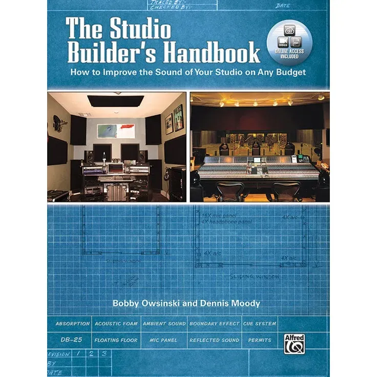Shar Music Studio Builder's Handbook Notenbuch mit DVD