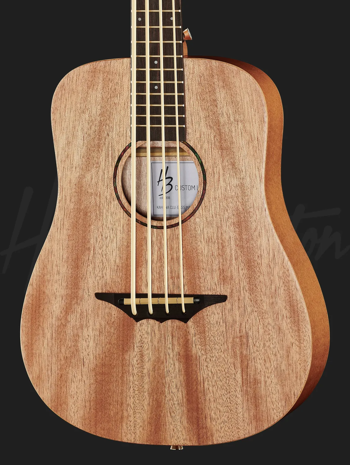 Harley Benton Kahuna CLU-Bass Akustikbass Mahagoni