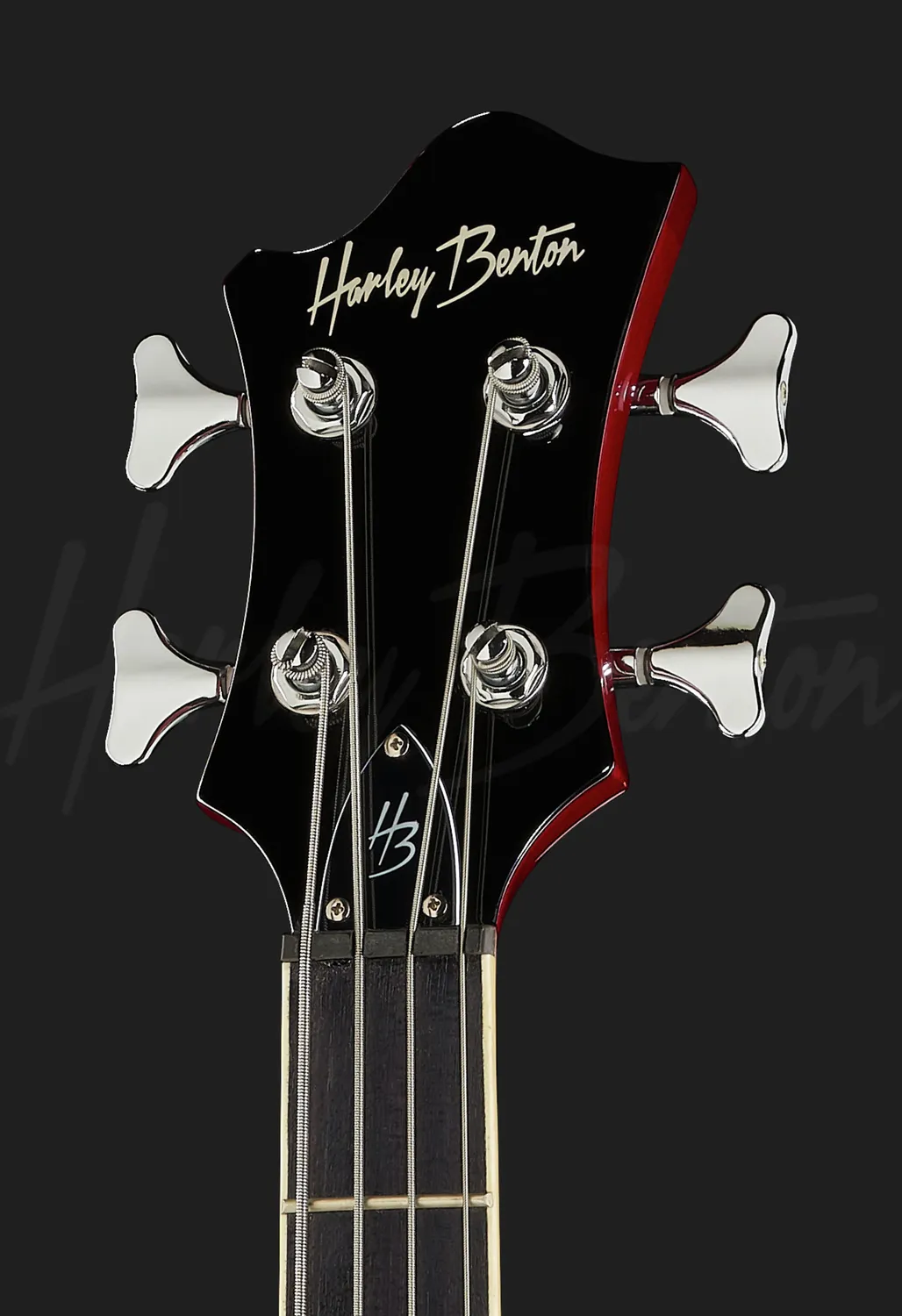 Harley Benton Tribute RB-414CS E-Bass Cherry Sunburst durchsetzungsstark