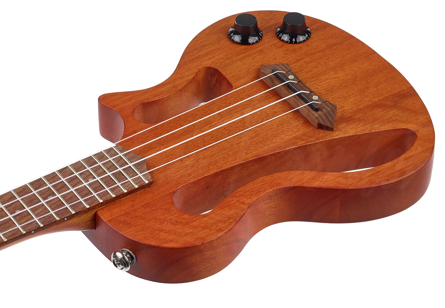 Harley Benton ElectricUke-50C NT Elektro-Ukulele Mahagoni